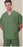 Fashion Seal Uniforms - Scrub Shirt Small Burgundy 3 Pockets Short Set-In Sleeve Unisex - 78761-S