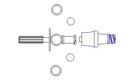 ICU Medical Vial Access Spike - CS-60