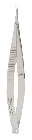 Miltex Miltex Micro Iris Scissors 4 Inch Length OR Grade Stainless Steel (German) NonSterile Thumb Handle w/Spring Straight Blade Sharp/Sharp - 18-1618