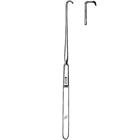 Sklar Sklar Tenaculum Hook Emmett 9 Inch Stainless Steel NonSterile Reusable - 90-8304