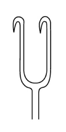 MeisterHand - Skin Hook Joseph 6-1/4 Inch Length Stainless Steel NonSterile Reusable - MH21-156