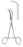 Miltex MeisterHand Hemostatic Forceps Mixter 7-1/4 Inch Surgical Grade Stainless Steel (German) NonSterile Ratchet Lock Finger Ring Handle Fully Curved Serrated Tips - H7-202