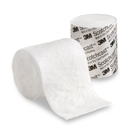 3M Ortho 3M Scotchcast Wet or Dry Cast Padding Water Resistant 3 Inch X 4 Yard Polypropylene / Polyethylene Knit / NonWoven Fibers NonSterile - WDP3