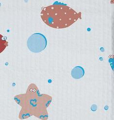Tidi Products Tidi Procedure Towel 13 W X 18 L Inch Under the Sea - 981613