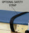 Clinton Industries Safety Strap Table - 77