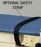 Clinton Industries - Safety Strap Table - 077