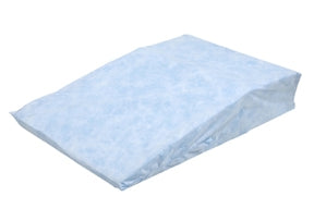 Mercury Medical Troop Elevation Pillow Positioning Wedge Mottled Blue Disposable - 1091000