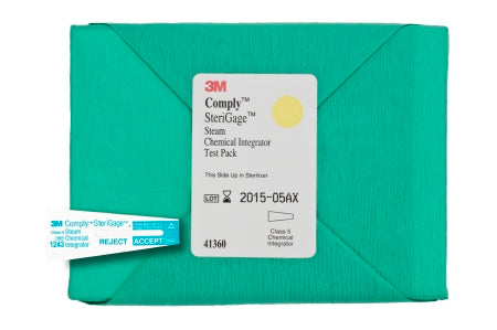 3M Comply SteriGage Sterilization Chemical Integrator Pack Steam 2 Inch - 41360