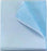 Tidi Products Tidi Everyday Stretcher Sheet Flat 40 X 48 Inch Blue Tissue / Poly Disposable - 980924