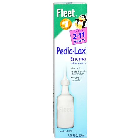 C.B. Fleet Pedia-Lax Enema 2.25 oz. 19 Gram - 7 Gram Strength Monobasic Sodium Phosphate / Dibasic Sodium Phosphate - 132020220
