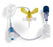 Bard MiniLoc Huber Infusion Set 19 Gauge 1-1/2 Inch 8 Inch Tubing Y-Site Injection Port - 681915