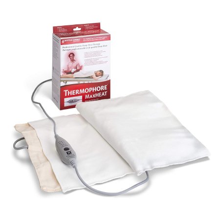 Thermophore MaxHEAT - Moist Heating Pad Back / Hip / Leg / Shoulders Large Cotton Blend Cover Reusable - 155