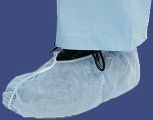 McKesson Medical Surgical Pretect Shoe Cover X-Large Non-skid Blue NonSterile - 35-55