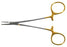 BR Surgical - Needle Holder 5 Inch Length Smooth Delicate Jaw Finger Ring Handle - BR24-104490