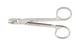 Miltex - Wire Cutting Scissors 4-1/4 Inch Length OR Grade German Stainless Steel NonSterile Finger Ring Handle Curved Blade Blunt Tip / Blunt Tip - 9D-135
