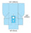 Cardinal Abdominal Drape Laparoscopy / Pelviscopy Drape 104 W X 36 W X 123 L Inch Sterile - 29407