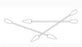 Beaver-Visitec International Visitec Visiswab Double Ended Surgical Swabstick Cotton 3 Inch Length 10 Count Pouch - 581069