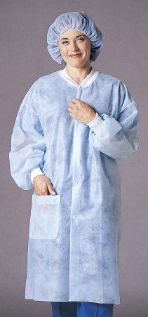 Busse Hospital Disposables - Lab Coat White Small / Medium Knee Length Disposable - 226