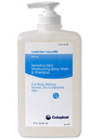 Coloplast Gentle Rain Extra Mild Shampoo and Body Wash 21 oz. Bottle Scented - 7233