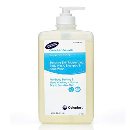 Gentle Rain Extra Mild - Shampoo and Body Wash 21 oz. Pump Bottle Scented - 7233