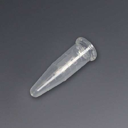 Globe Scientific Microcentrifuge Tube Conical Bottom Plain 1.5 mL Without Color Coding Without Closure Polypropylene Tube - 111642
