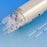 Globe Scientific Capillary Blood Collection Tube Micro-hematocrit Ammonium Heparin Additive 0.5 X 75 mm 18 µL Black Stripe Without Closure Glass Tube - 51628