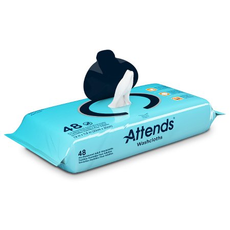 Attends - Personal Wipe Soft Pack Aloe / Vitamin E Scented 48 Count - WCPP1000