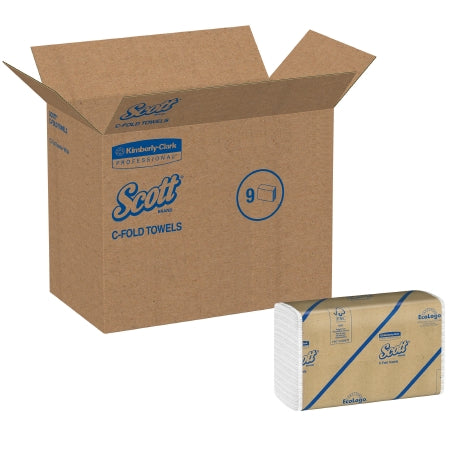 Kimberly Clark Scott Paper Towel C-Fold 10-2/5 X 13-3/10 Inch - 3623