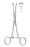 Miltex MeisterHand Intestinal Forceps Babcock 6-1/4 Inch Surgical Grade Stainless Steel (German) NonSterile Ratchet Lock Finger Ring Handle Curved Fenestrated Triangular Jaws - H16-44