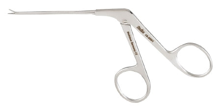 Miltex - Micro Ear Forceps 3-1/4 Inch Length OR Grade German Stainless Steel Straight Serrated Jaws / 0.6 mm Wide - 19-2081