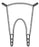 Joerns Healthcare Hoyer Quick Fit Padded Sling 4 Point X-Large 500 lbs. Weight Capacity - NA1008P
