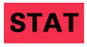 Precision Dynamics Barkley Pre-Printed Label Advisory Label Stat Red 1/2 X 1 Inch - STBC-0816