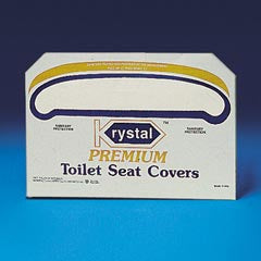 Lagasse Krystal* Toilet Seat Cover Half Fold - BWKK1000