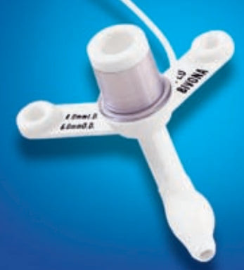 Bivona TTS - Tracheostomy Tube V Neck Flange Size 3 Cuffed - 67P030