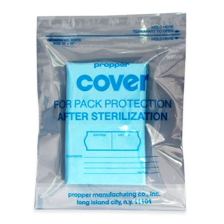 Propper Manufacturing - Dust Cover 10 X 15 Inch, Plastic, Heat Seal - 32101500