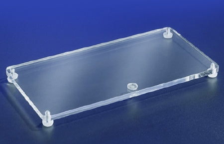 Globe Scientific Leveling Platform Acrylic, 320mm X 50mm, Leveling Bubble, Adjustable Feet ESR Testing - 3459