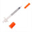 Comfort Point - Insulin Syringe with Needle 0.5 mL 30 Gauge 5/16 Inch Regular Wall NonSafety - 26015
