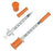 AirTite Products Comfort Point Insulin Syringe with Needle 0.3 mL 29 Gauge 1/2 Inch Attached Needle Without Safety - 26018
