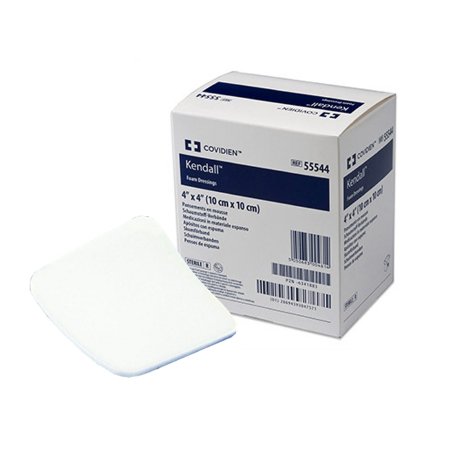 Kendall - Foam Dressing 4 X 4 Inch Square Non-Adhesive without Border Sterile - 55544