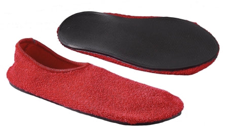 Posey Fall Management Slippers Adult Small Red Below the Ankle - 6243S