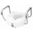 Apex-Carex Healthcare Carex E-Z Lock Raised Toilet Seat with Arms 5 Inch Height 300 lbs. Weight Capacity - FGB30300 0000