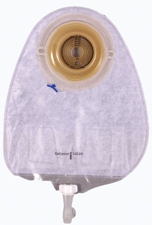 Coloplast Assura New Generation Urostomy Pouch One-Piece System 10-3/4 Inch Length, Maxi 3/8 to 2-1/4 Inch Stoma Drainable Flat, Trim To Fit - 14222