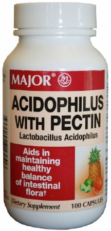 Major Pharmaceuticals Major Probiotic Dietary Supplement 100 per Bottle Capsule - 904421360