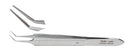 Miltex Miltex Suture Forceps McPherson 3-1/2 Inch OR Grade Stainless Steel (German) NonSterile NonLocking Thumb Handle Angled Smooth Tip - 18-949