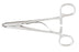 Miltex Applying Forceps Raney 6-1/4 Inch Surgical Grade Stainless Steel NonSterile Ratchet Lock Finger Ring Handle Straight Clip Applying Tip - 26-590