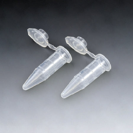 Globe Scientific Microcentrifuge Tube Conical Bottom Plain 600 µL Without Color Coding Snap Cap Polypropylene Tube - 111550