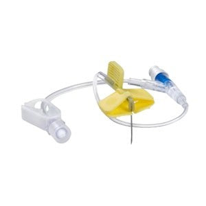 Bard MiniLoc Huber Infusion Set 20 Gauge 1-1/2 Inch 8 Inch Tubing Without Port - 632015