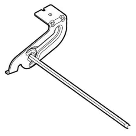 Midmark - Manual Back Release Weldment - 030-1566-01-216