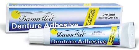 Donovan Industries Dawn Mist Denture Adhesive 2 oz. Cream - DA2