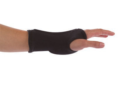 DJO Imak Pil-O-Splint Wrist / Hand Splint Dorsal Stays Foam / Flannel / Cotton Left or Right Hand Blue / Gray - 79-87540
